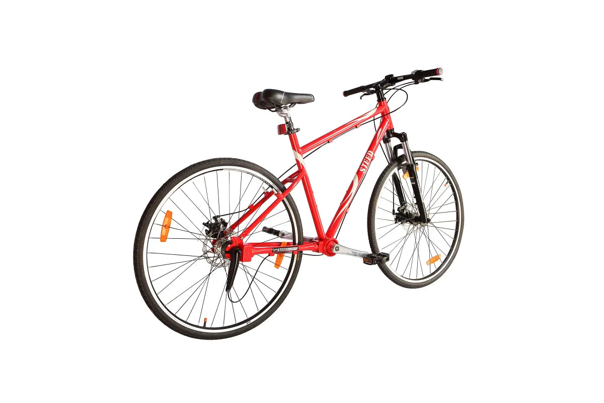 Bicycle Online Steed Three Speed Suspension Fork with Lock Hydraulic Disc Brake