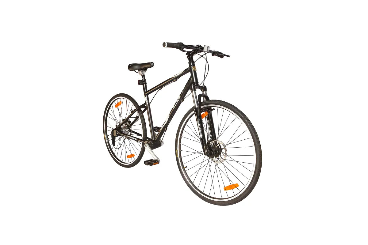Bicycle Three Speed Steed Black with white Cycle online
