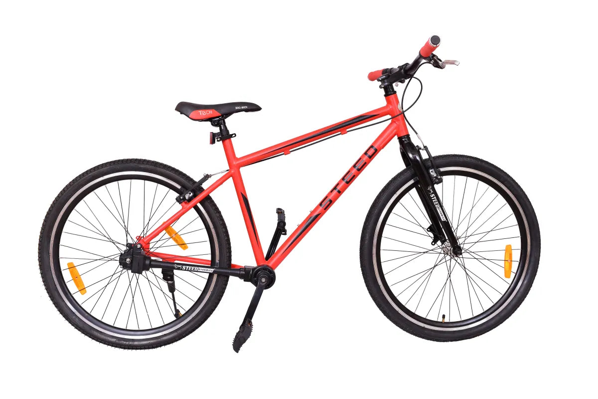Buy Bicycle Online Steed SR-48 Single Speed Matte Red with Black