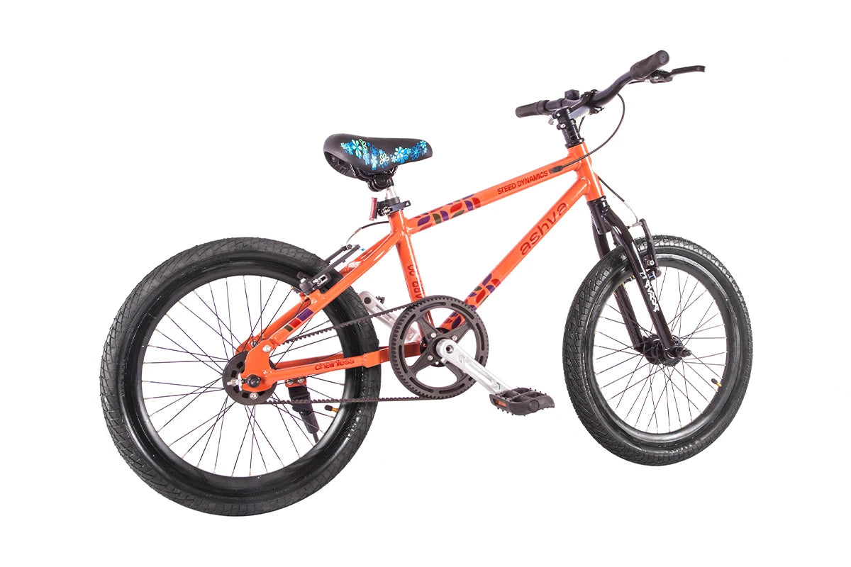 Buy Chainless Cycle Online ABR-20 Burntsienna Rear View