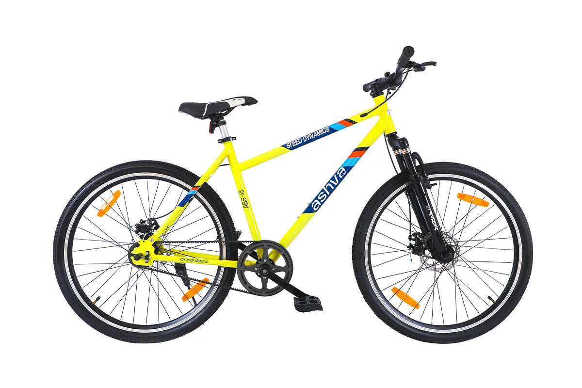 Buy Steed ABS 48 Ashva Single Speed Suspension Fork Yellow
