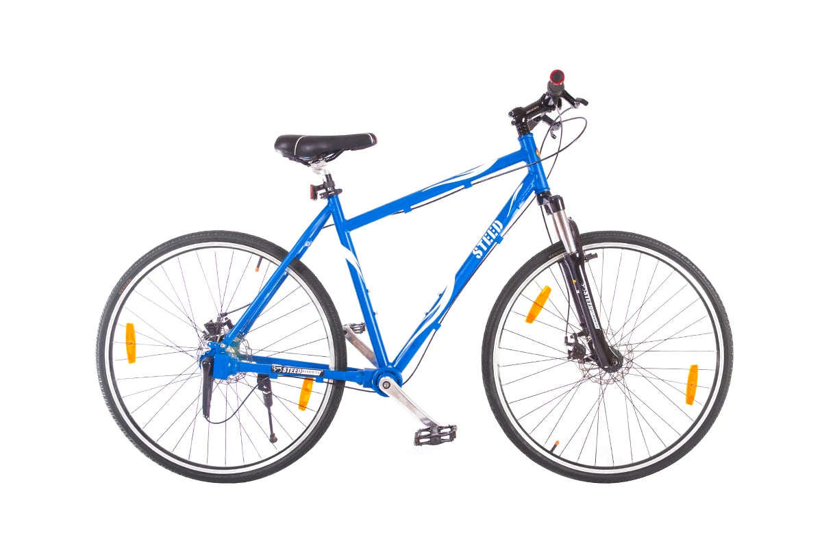 Steed Bicycle Online TS Glossy Stery Blue with White
