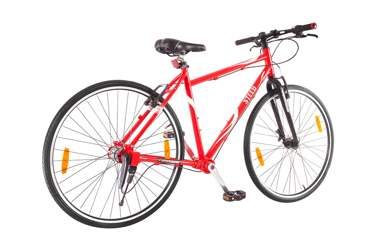 Buy 3 Speed Chainless Bicycle Online With Rigid Fork Steedcycles