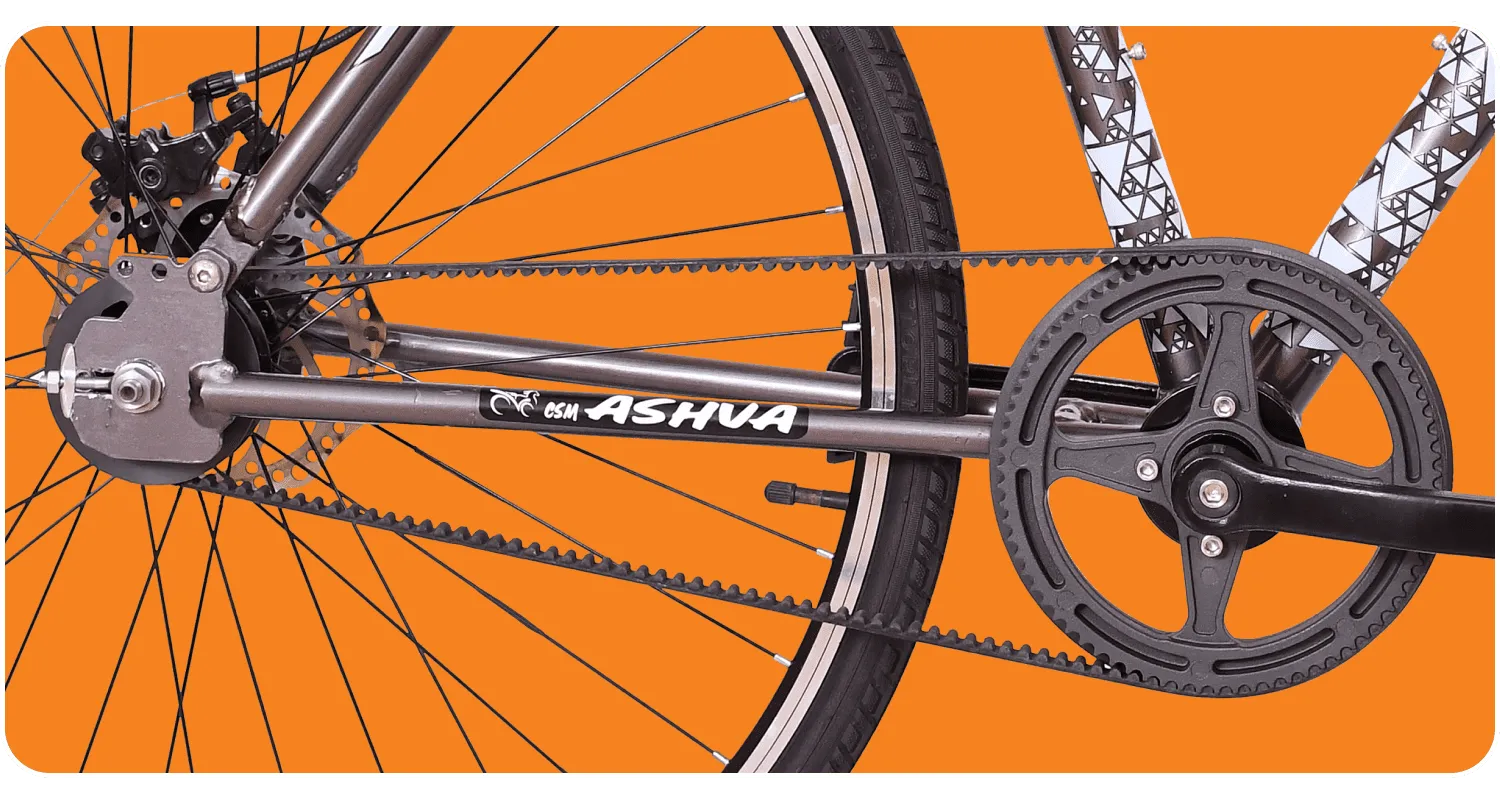 Steed Chainless Ashva Belt Drive Features