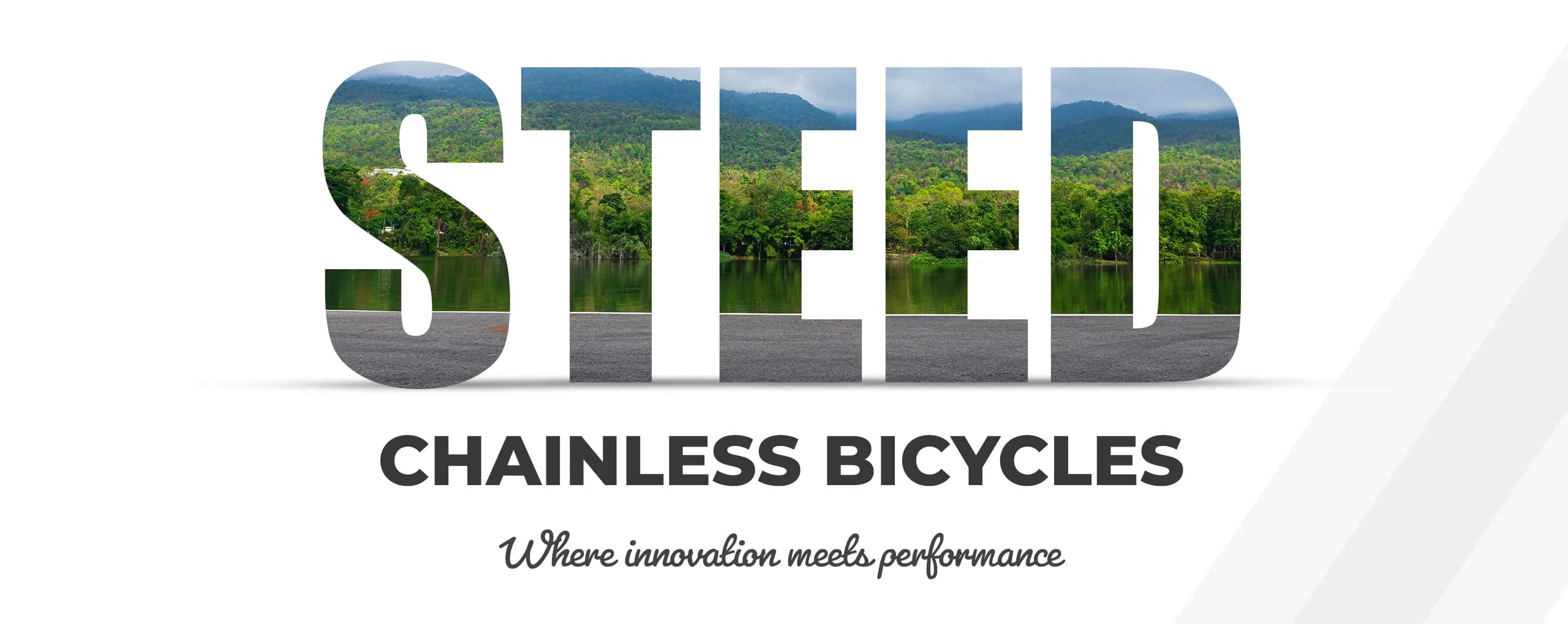 Steed chainless cycle mobile homepage slider
